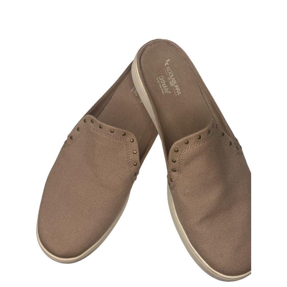 Koolaburra UGG Ortholite‎ Darcee Sneaker Slides Size 11 Taupe Light Brown